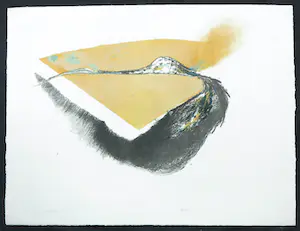 Adriaan Nieuwenhuis - Litho, Abstracte compositie kopen? Bied vanaf 1!