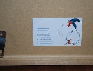 Ellen Meuwese - Wilhelmina -zeefdruk, oplage 100 - incl. beeldje Wilhelmina 1.2 kg kopen? Bied vanaf 30!
