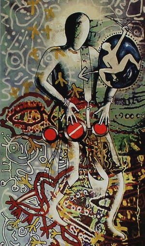 Mark Kostabi - Paul kostabi - tony Esposito - "Mediterraneam Dream"- glicée - 2014 kopen? Bied vanaf 80!