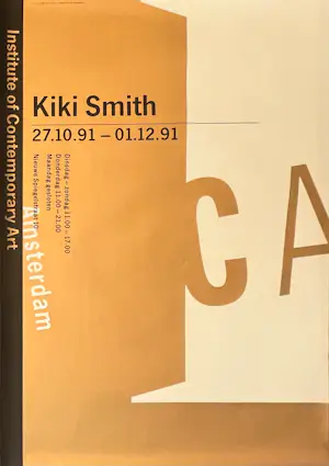 Kiki Smith - Affiche Intitute of contemporary art, Amsterdam, 1991 kopen? Bied vanaf 60!