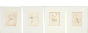 Patrick Jannin-Oms - Serie etsen/reliëfdruk Migration 1, 2, 3 en 4 kopen? Bied vanaf 75!