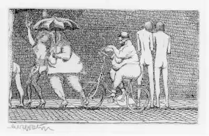 Herman Gordijn - zonder titel verkocht voor € 85!