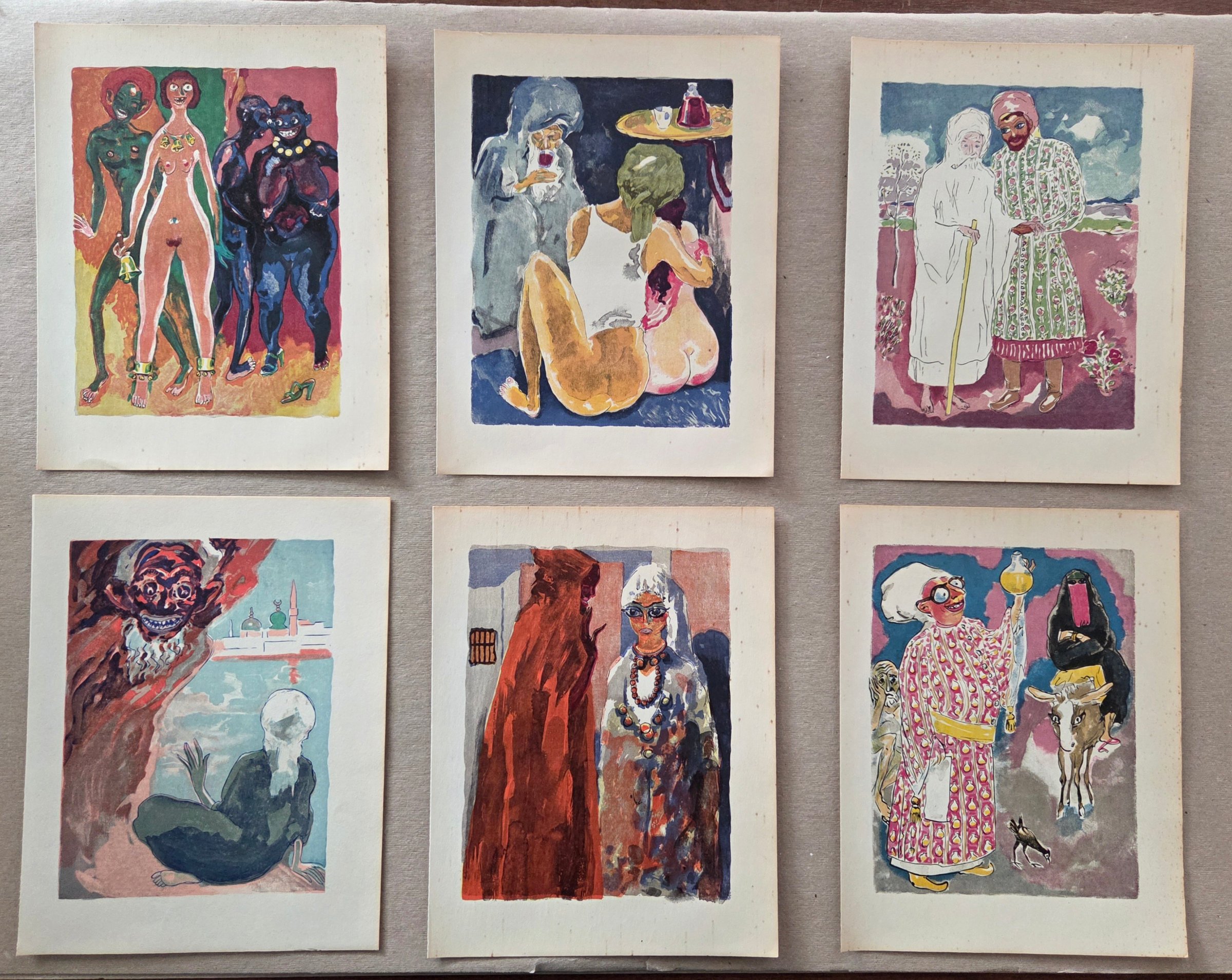 Kees van Dongen - 1001 Nacht. Houtgravures. kopen? Bied vanaf 60!