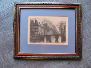 Johannes Josseaud - Leidschegracht Amsterdam verkocht voor € 45!