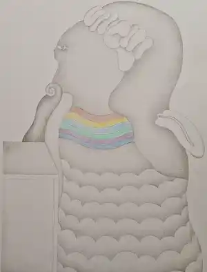 Jörg Remé - Regenboogmeisje - gesigneerde litho kopen? Bied vanaf 49!
