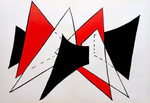 Alexander Calder - Stabile, originele dubbelpagina litho (1963) kopen? Bied vanaf 75!