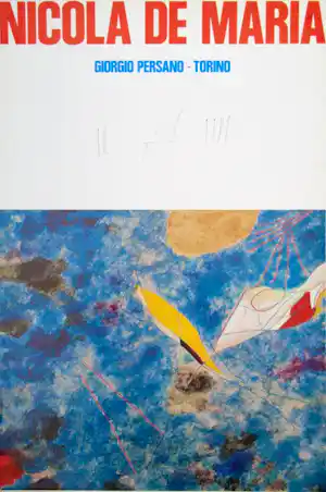 Nicola de Maria - tentoonstellings affiche verkocht voor € 20!