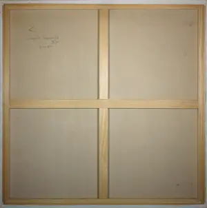 Angelos Tassopoulos - Olieverf op doek, Abstracte compositie - Zeer groot kopen? Bied vanaf 250!