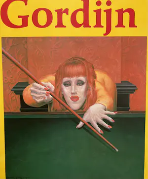 Herman Gordijn - Affiche Gemeente museum Arnhem, overzichtstentoonstelling,gesigneerd in de druk kopen? Bied vanaf 20!
