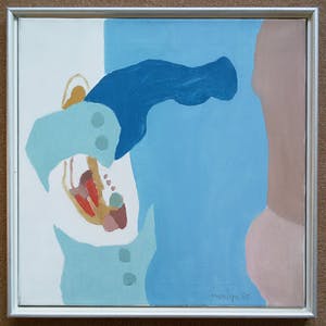 Jan Montyn - Volubilis Marokko, olieverf op doek (ingelijst) kopen? Bied vanaf 500!