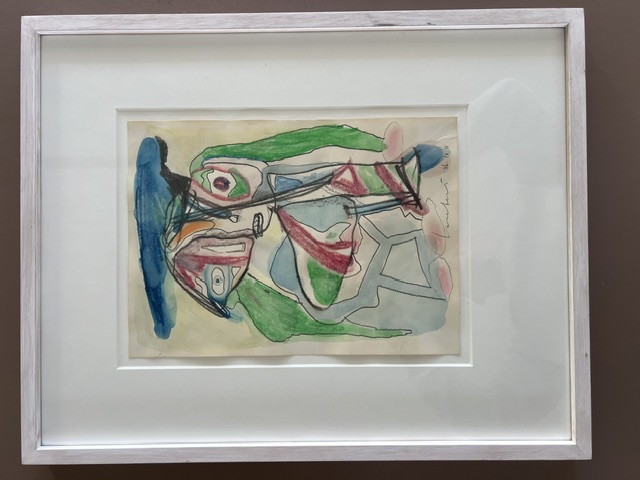 Lucebert - Unieke aquarel/gouache/krijt tekening kopen? Bied vanaf 475!