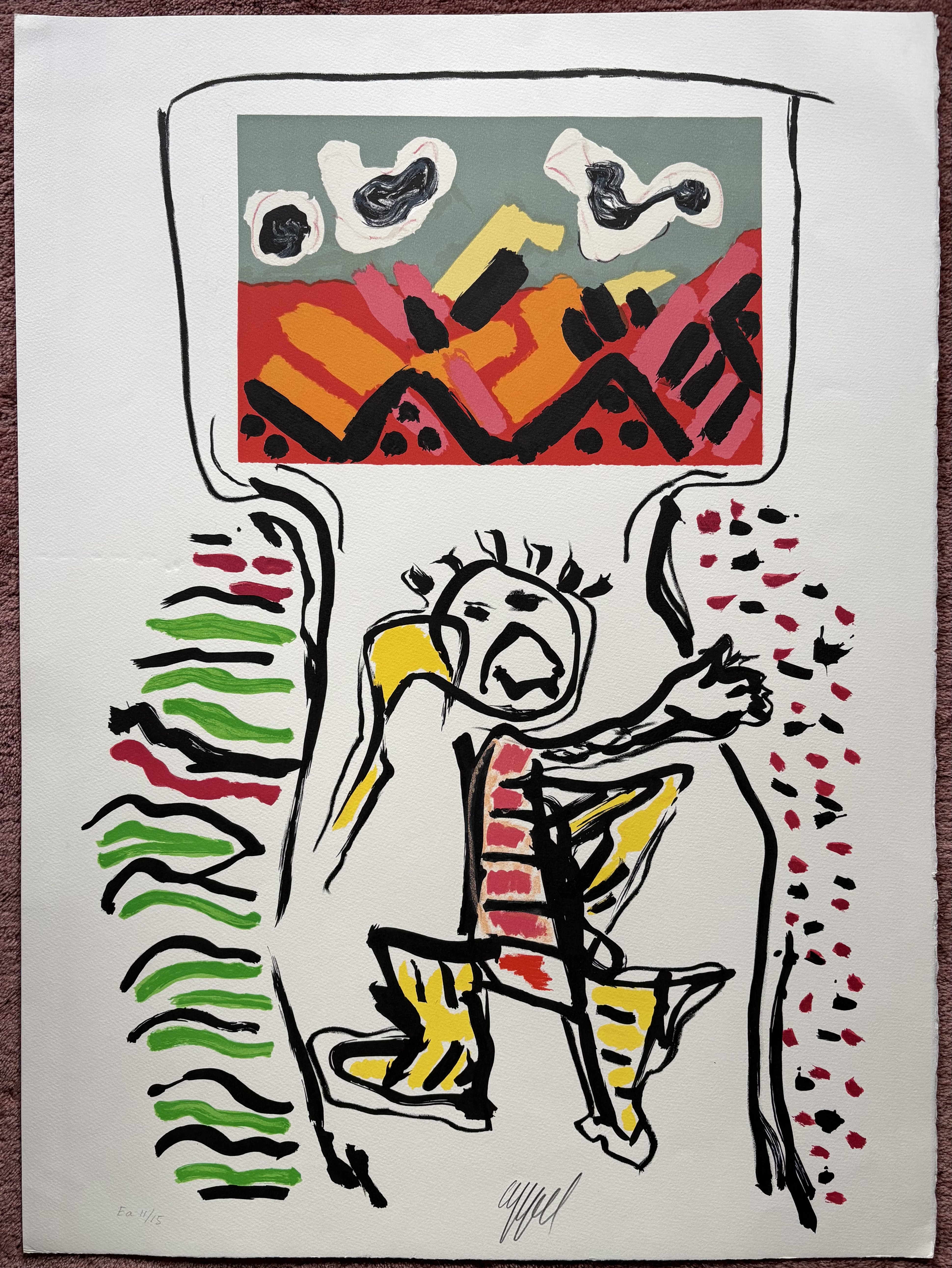Karel Appel - Tantrika I kopen? Bied vanaf 750!