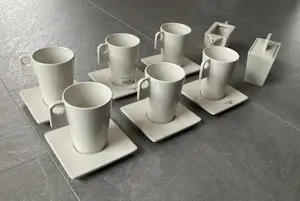 Royal Boch - MARC PAIRON - 8 delig koffieservies “ZEOSEN” kopen? Bied vanaf 34!