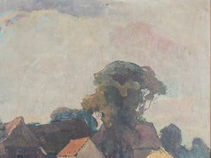 Jan Kagie (jr.) - Landschap Drenthe met Boerderij kopen? Bied vanaf 300!