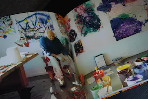 Sam Francis - 3 boekwerken, met geschreven kaart door Nico Delaive kopen? Bied vanaf 45!