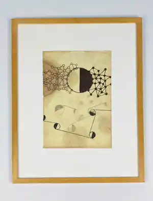 Christian Verhelst - Prima Materia IV met lijst! kopen? Bied vanaf 120!