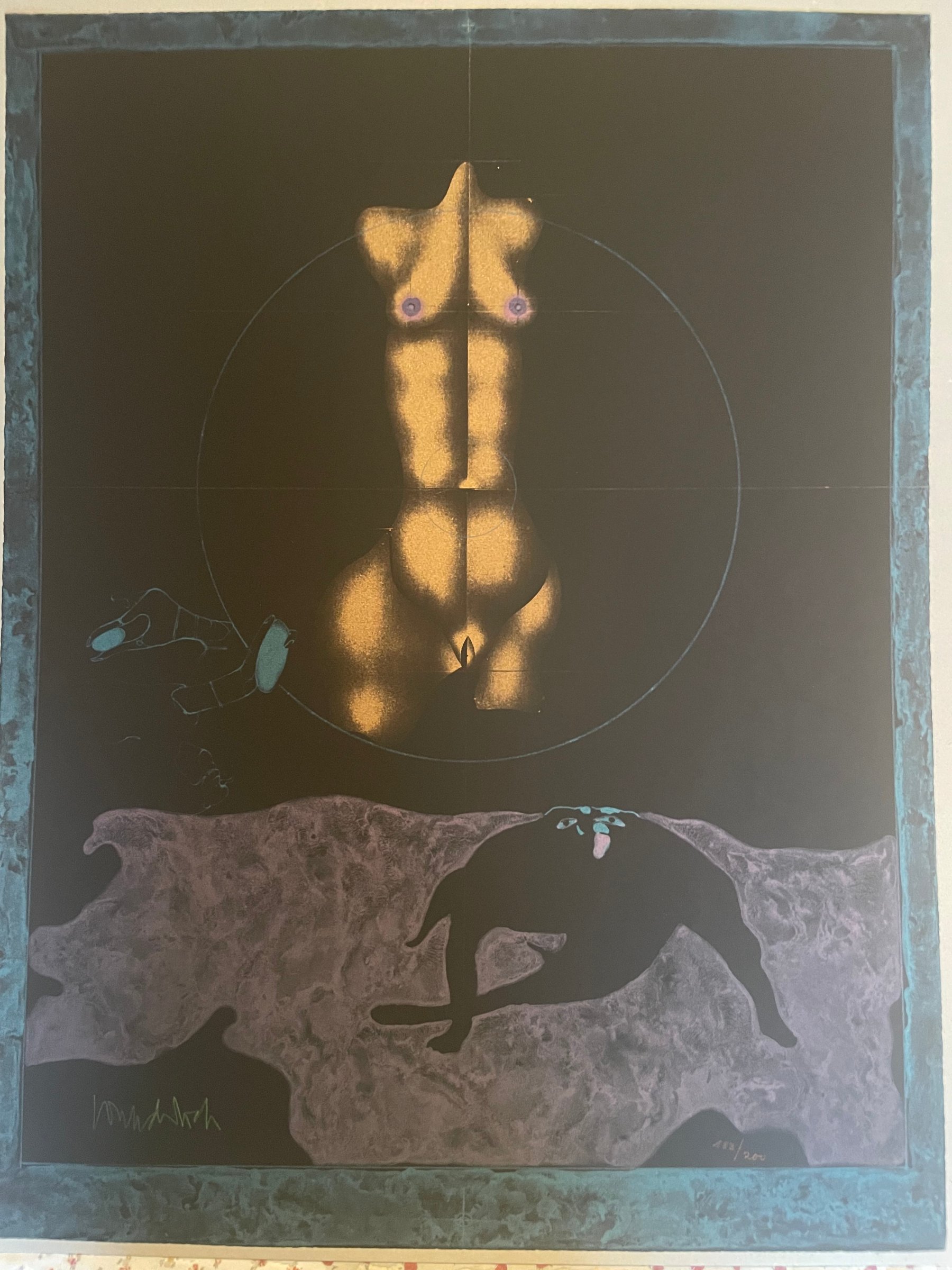 Paul Wunderlich - ein böses Tier kopen? Bied vanaf 100!