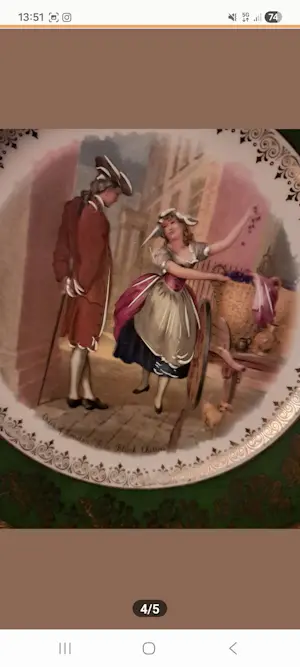 Royal Limoges - Vintage Limoges wandbord " of London" - Bonaparte Amsterdam kopen? Bied vanaf 25!