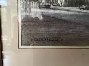 Charles J. Kemper - Stadsgezicht van de Rijnstraat in Den Haag kopen? Bied vanaf 75!