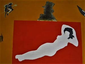 Arnaiz Doroteo - Prominent Spaans Graficus - Grote Ets "Mujer desnuda" - gesigneerd kopen? Bied vanaf 10!