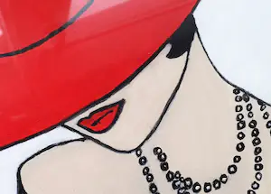 Niet of onleesbaar gesigneerd - Deux dames élégantes, Gesigneerd: DE 88 kopen? Bied vanaf 1!