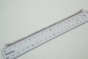 77 - Elegante 1e geh.  Zilveren armband "tennis" model - ca. 50 zirkonia's kopen? Bied vanaf 40!