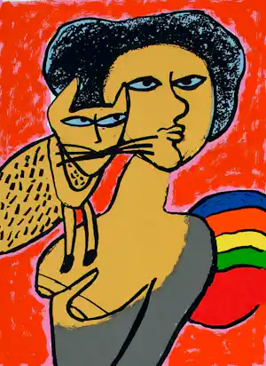 Corneille - Kleuren litho: 1991 kopen? Bied vanaf 225!