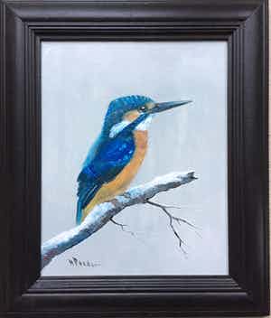 Henk Poeder - Ijsvogel verkocht voor € 120!
