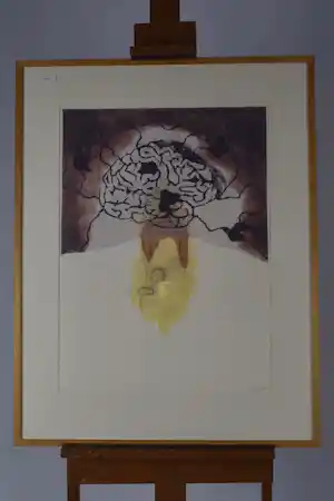 Ansuya Blom - Litho "Zonder Titel" 87/100 verkocht voor € 89!