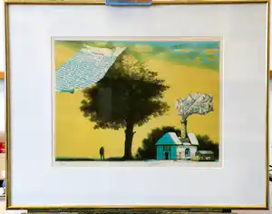 Nicolaas Wijnberg - landschap verkocht voor € 55!