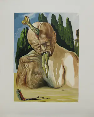 Salvador Dali - De logische duivel (Canto 27) - Houtgravue 1960 kopen? Bied vanaf 178!