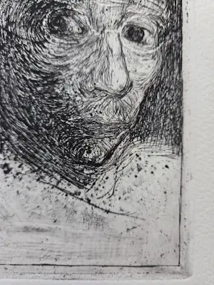 Jan Mankes - Zelfportret met lorgnet. kopen? Bied vanaf 139!