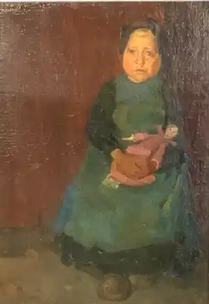 Jan Zoetelief Tromp - Meisje met pop kopen? Bied vanaf 1495!