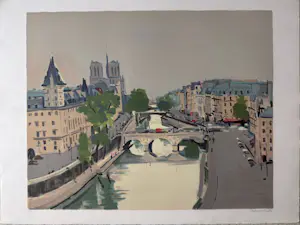 Constant le Breton - Lithographie kopen? Bied vanaf 100!