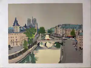 Constant le Breton - Lithographie kopen? Bied vanaf 100!