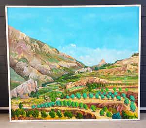Frits Linnemann - Spaans landschap 1 verkocht voor € 350!