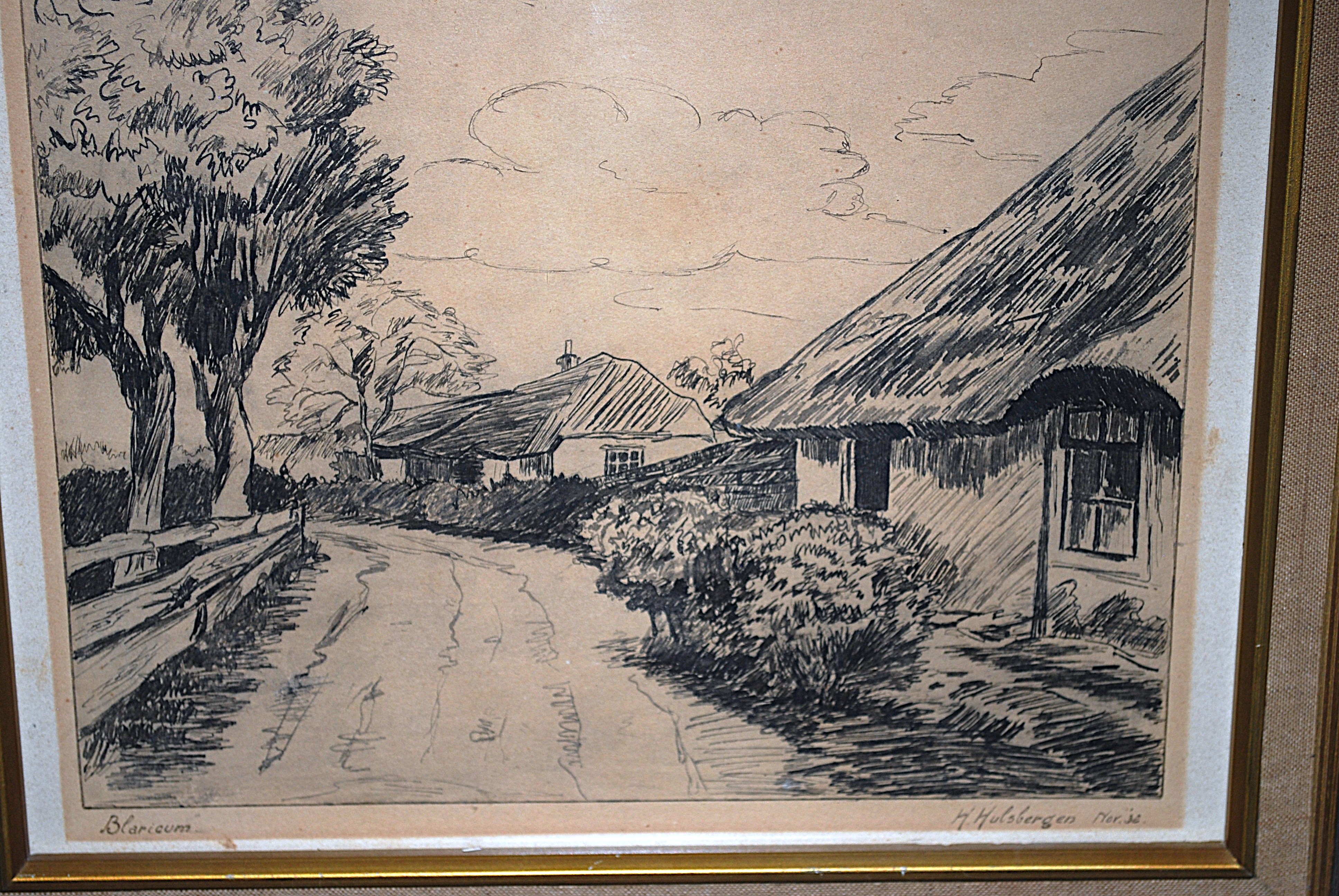 Han Hulsbergen - Blaricum - tekening 1932 kopen? Bied vanaf 100!