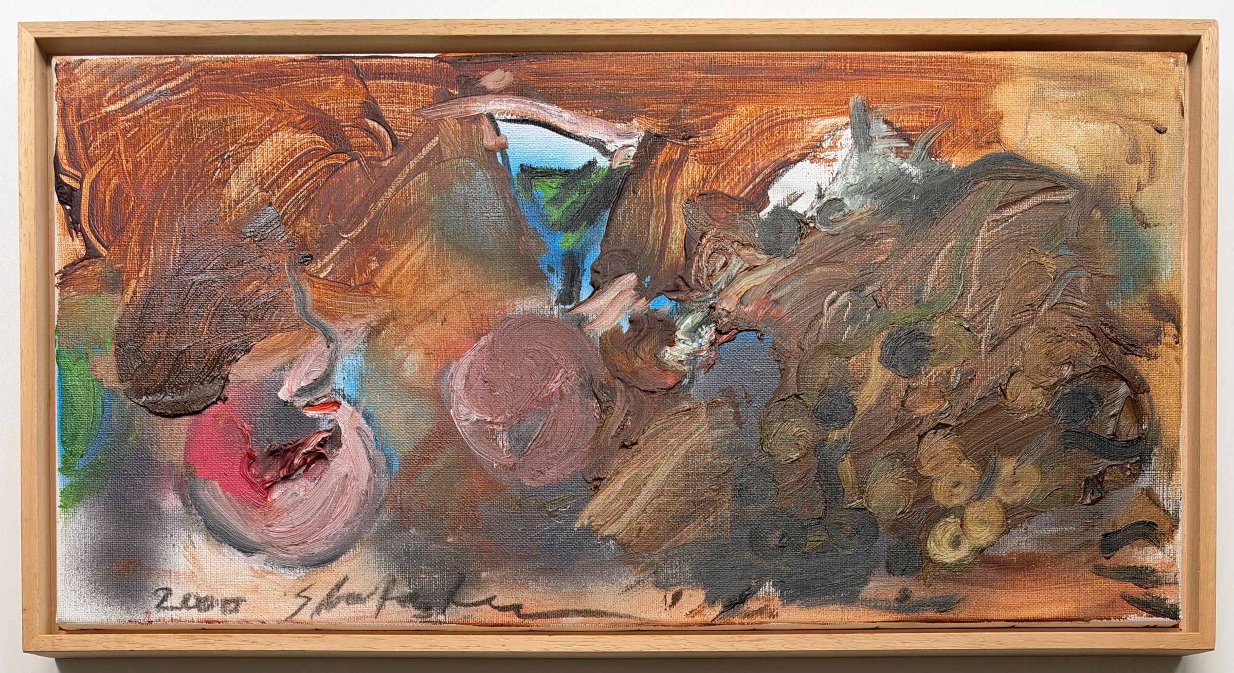 Ger Lataster - olieverf op doek | 'Zonder titel' | 2000 kopen? Bied vanaf 1000!