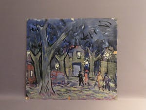 Theo Michels - (1908-1981) Landschap met huis en moestuin kopen? Bied vanaf 250!