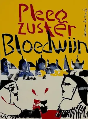 Herman Brood - zeefdruk: Pleegzuster Bloedwijn kopen? Bied vanaf 199!