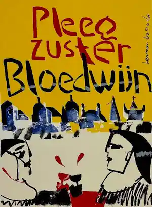 Herman Brood - zeefdruk: Pleegzuster Bloedwijn kopen? Bied vanaf 199!