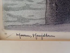 Hendrikus Roodenburg - Hoofdtoren Hoorn. kopen? Bied vanaf 95!