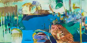 Jeroen Krabbé - Lente, zeefdruk (mooi ingelijst) verkocht voor € 195!
