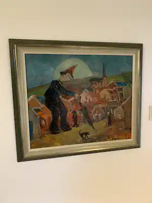 Antoon Kruysen - Chartres 1973 verkocht voor € 495!