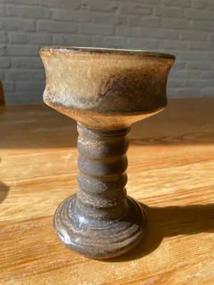 Keramische industrie Loré - Loré Beesel vaas aardewerk, jaren 60 Lore, door Matt Camps, keramiek Nederland kopen? Bied vanaf 20!