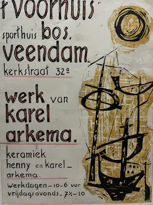 Karel Arkema - Collage - Karel en Henny Arkema - Groninger Ploeg kopen? Bied vanaf 250!