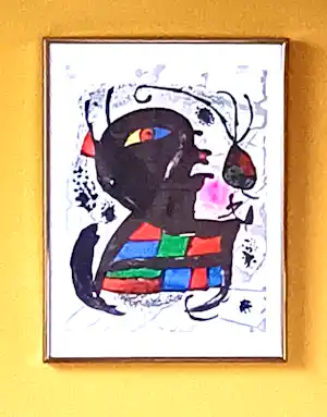 Joan Miro - originele lithografie verkocht voor € 80!