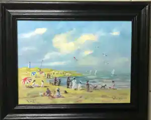 Henk Poeder - Strandplezier op Texel verkocht voor € 100!