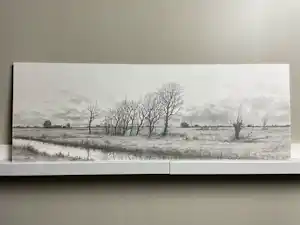Harmen Kooistra - Landschap verkocht voor € 75!