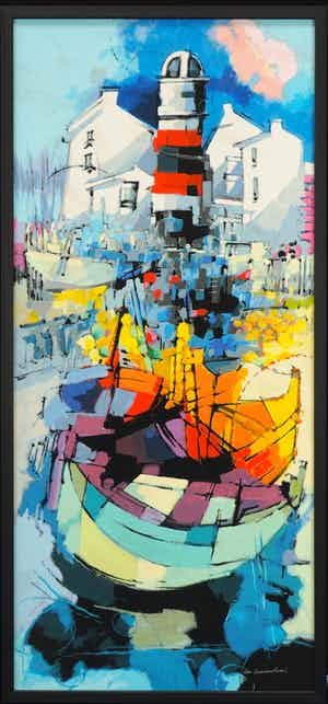 Hendrik van Veenendaal - Vuurtoren verkocht voor € 70!